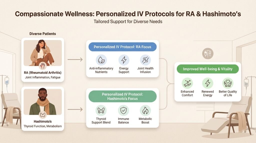 Personalized IV protocols for autoimmune conditions