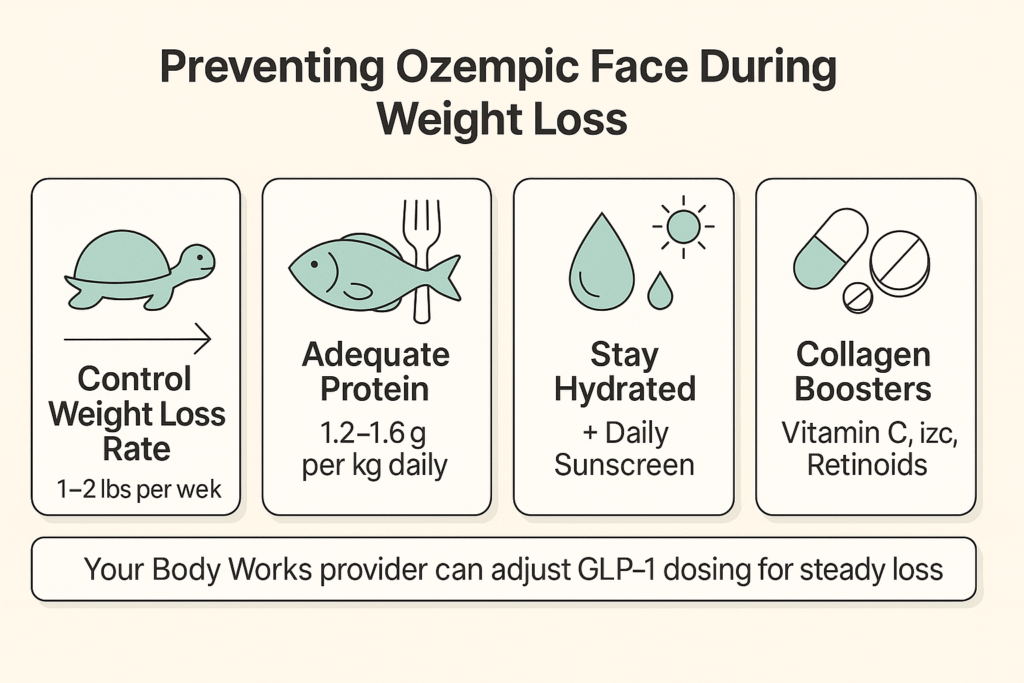 How to prevent Ozempic face