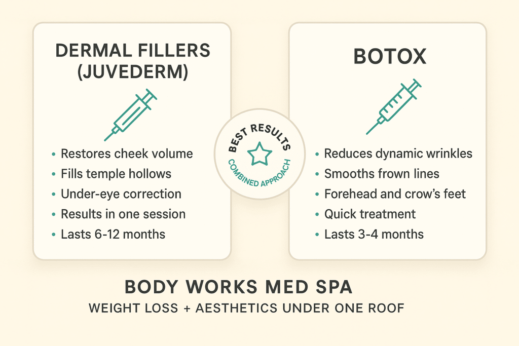 Treatment options for Ozempic face