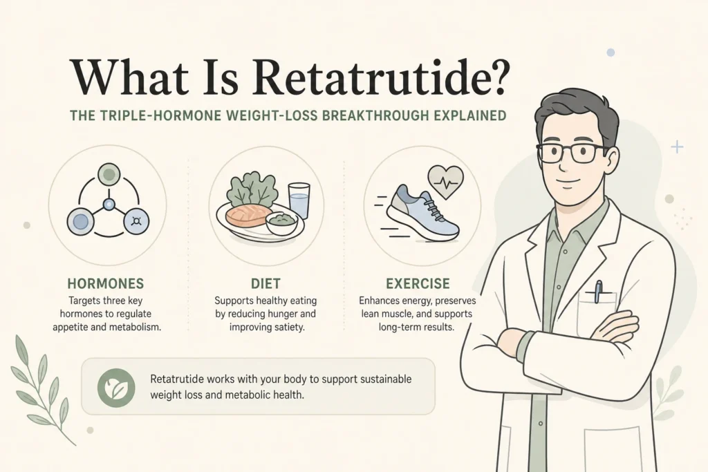 How retatrutide supports weight loss and metabolic health