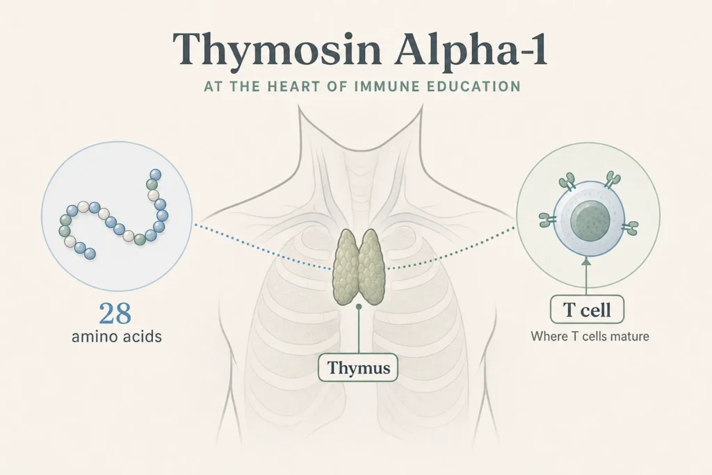 Thymosin alpha-1 peptide consultation at Body Works in Franklin, TN