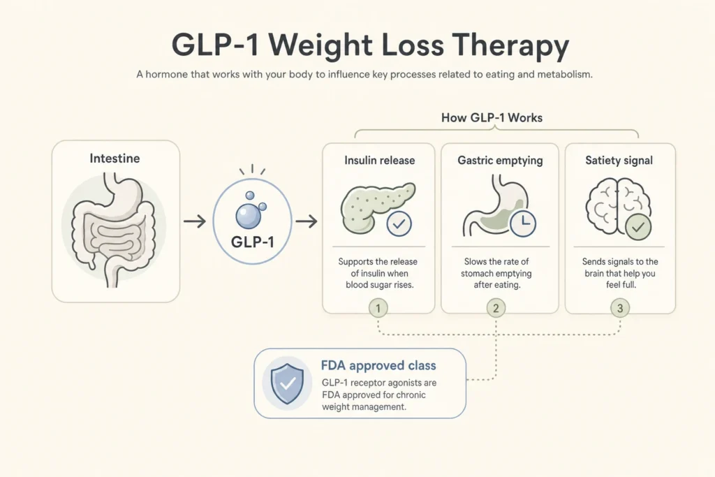 GLP-1 weight loss therapy consultation at Body Works in Franklin, TN