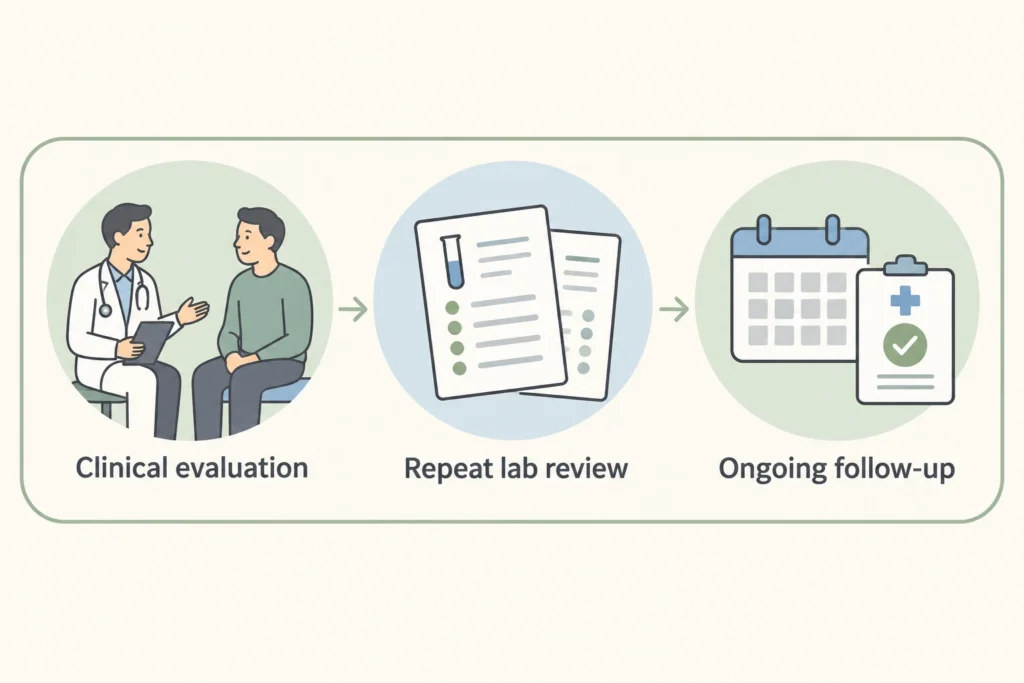 Supporting illustration for Testosterone Replacement Therapy in Franklin and Nolensville: What Physician-Supervised Treatment Looks Like in a modern medical wellness setting